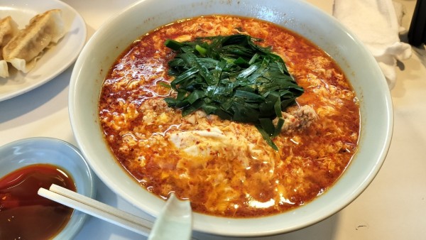 「タンタンメン大盛り大辛ニラトッピング」@中華タンタンメン本舗 きんけの写真