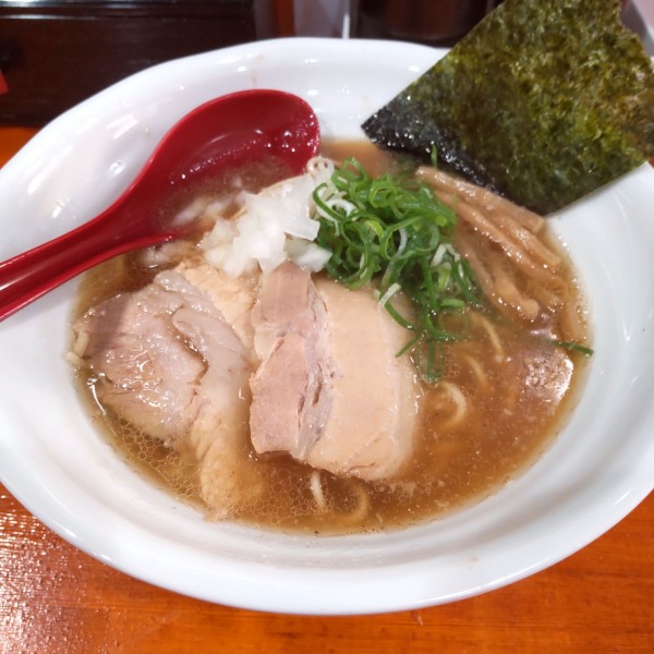 「煮干し中華そば（￥850）」@麺屋 銀星 穴守稲荷店の写真