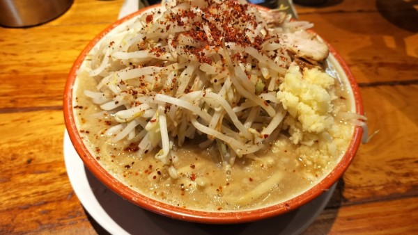 「ラーメン200g900円」@らーめん バリ男 新橋本店の写真