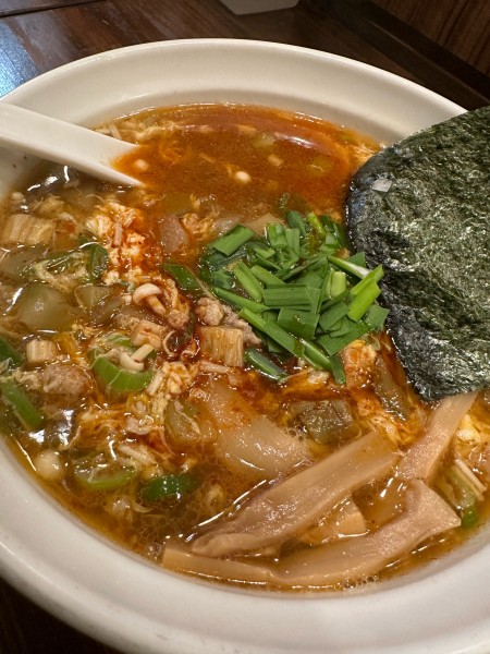 「さざんか坦々麺辛め」@麺家 さざんかの写真