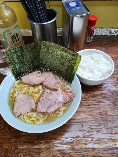 「チャーシューメン+のり増　1200円」@まこと家の写真