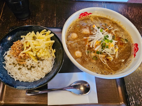 「【限定】バグほたてCurry　1000円」@煮干結社 弘前店の写真