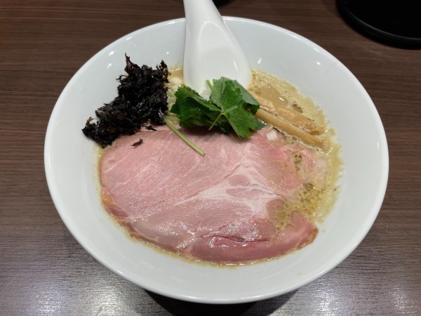 「濃厚牡蠣そば（限定）」@寿製麺よしかわ 坂戸店の写真