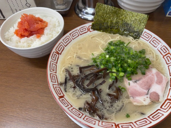 「らーめん」@博多長浜らーめんもりやの写真