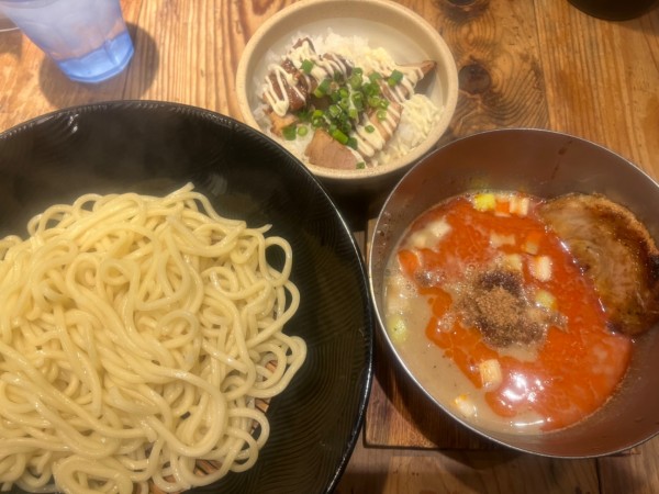 「カラつけ麺」@麺屋 政宗の写真