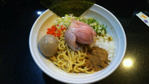 「和風油そば、味玉」@七福軒の写真