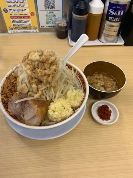 「味噌汁なし」@麺屋 顎で喰らえの写真