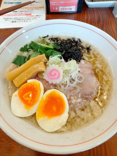 「特製塩ラーメン」@拉麺 イチバノナカの写真