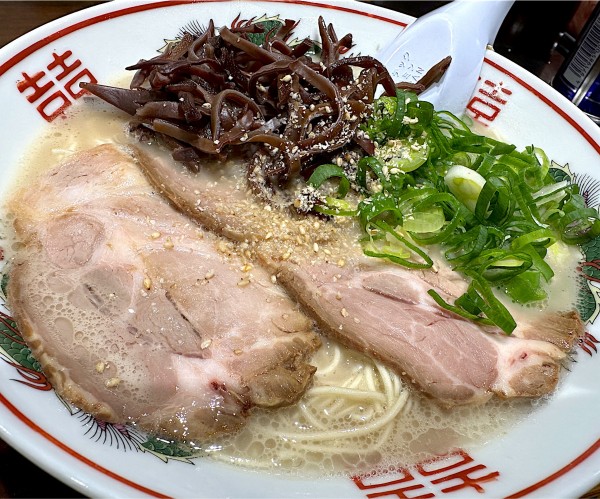 「豚骨ラーメン」@豚麺 気の写真