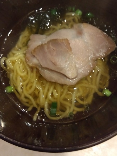 「函館えび塩ラーメン」@湯元啄木亭の写真