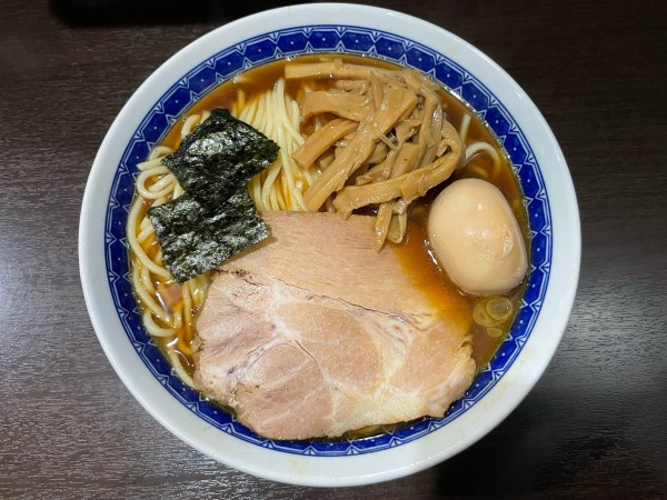 「ラーメン(¥950) 味玉(¥100)」@中華そば べんてんの写真