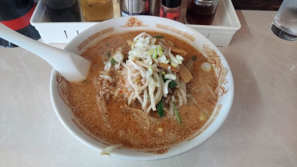 「担々麵 750円」@廣洲園の写真