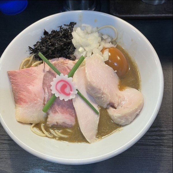 「特製濃厚そば」@中華そば いづるの写真