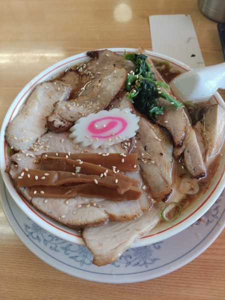 「生姜醤油チャーシュー麺」@かし亀の写真