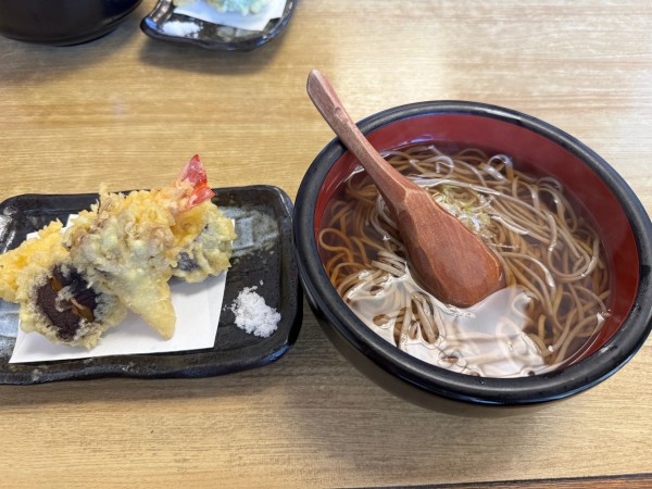 「天ぷらそば」@高遠そば 入野家の写真