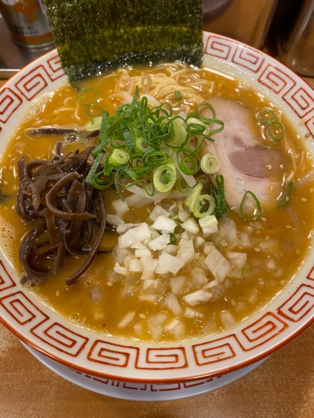 「味噌豚骨らーめん」@博多長浜らーめん 六角堂 橋本店の写真