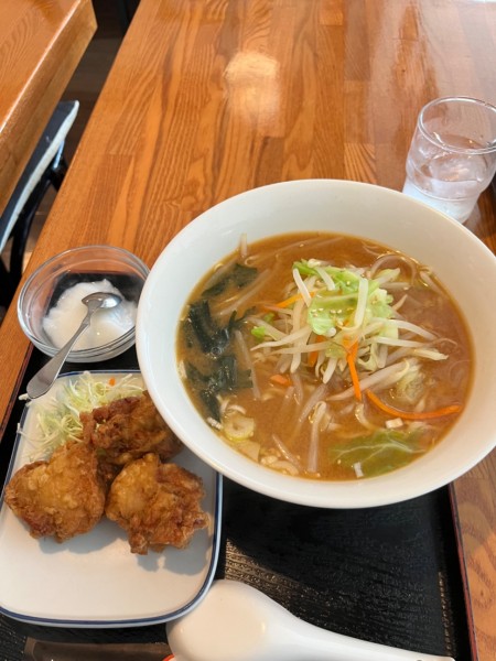 「味噌からセット」@中華酒家花吹雪の写真