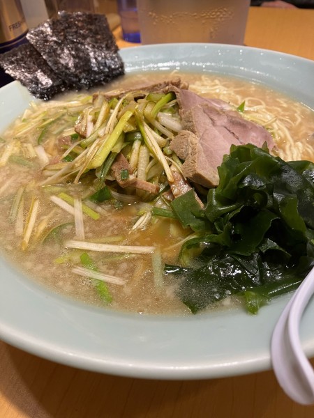 「ラーメン　中　ネギ」@ラーメン関口の写真
