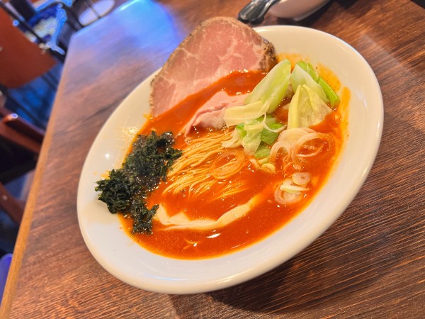 「赤辛ラーメン【10辛】」@麺屋 真心の写真