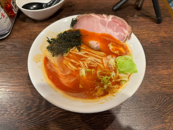 「赤辛ラーメン【1辛】」@麺屋 真心の写真