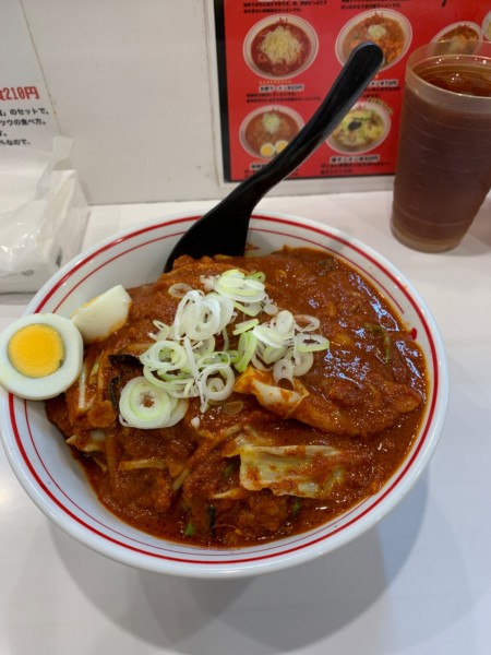 「北極野菜シャキシャキ（辛さ10倍）」@蒙古タンメン 中本 柏店の写真