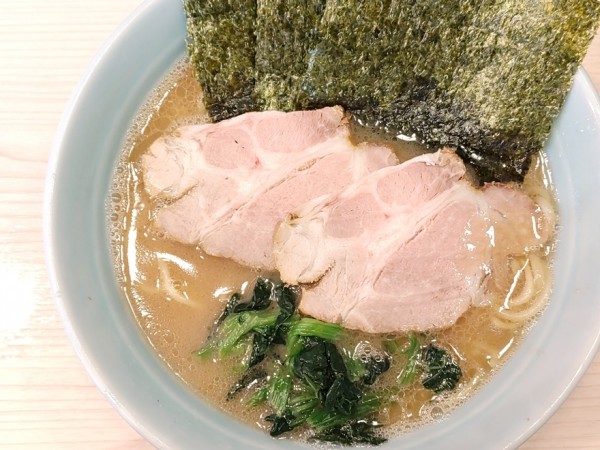 「ラーメン＋半熟玉子」@家系 武の極みの写真