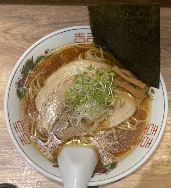 「中華そば(醤油)1000円」@麺庵 利休の写真