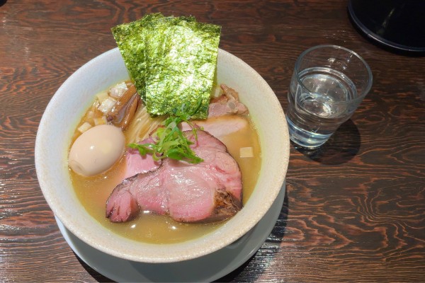 「特製中華蕎麦 塩 & 白ごはん少なめ」@中華蕎麦 柳の写真
