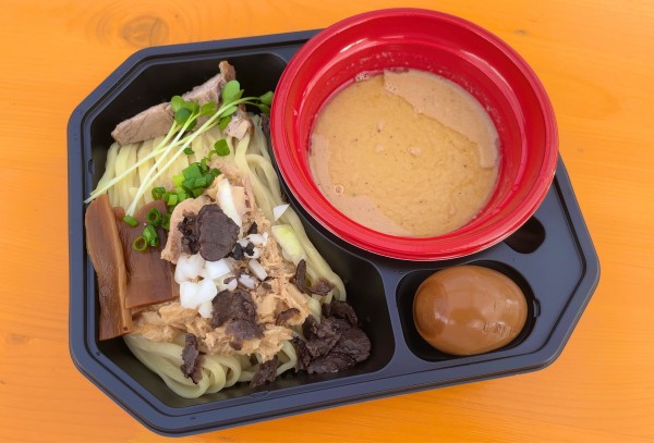 「【竹末食堂】黒トリュフと帆立ペーストの濃厚鶏つけ麺 with B」@大つけ麺博 Presents 日本ラーメン大百科の写真