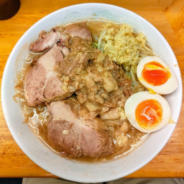 「小ラーメン､味玉､生姜」@ラーメン二郎 立川店の写真