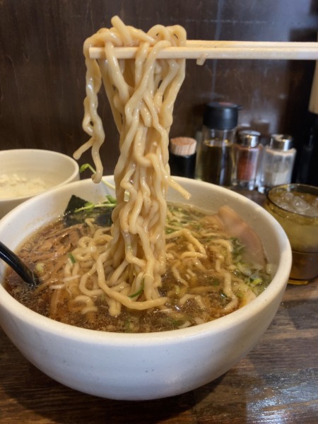 「中華そば　ライス　クーポンで味玉」@中華そば 西のの写真