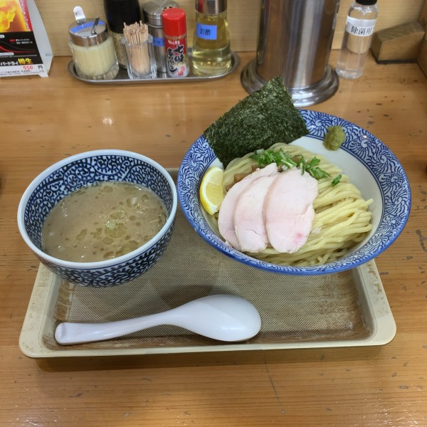 「鶏塩つけ麺　大　950」@新橋 纏 京王高幡SC店の写真