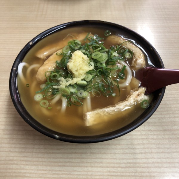 「たぬきうどん」@殿田の写真