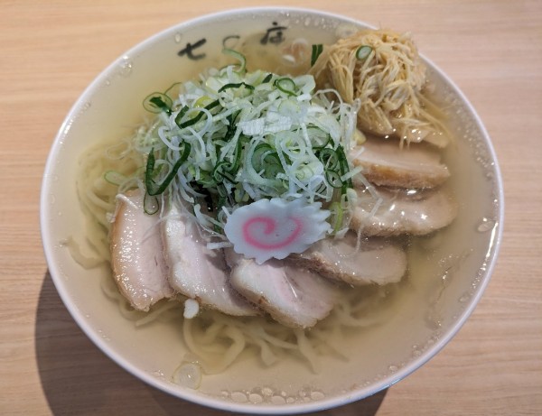 「生姜チャーシューめん 大盛り、ネギ   1320円」@しょうがラーメン七の庫の写真