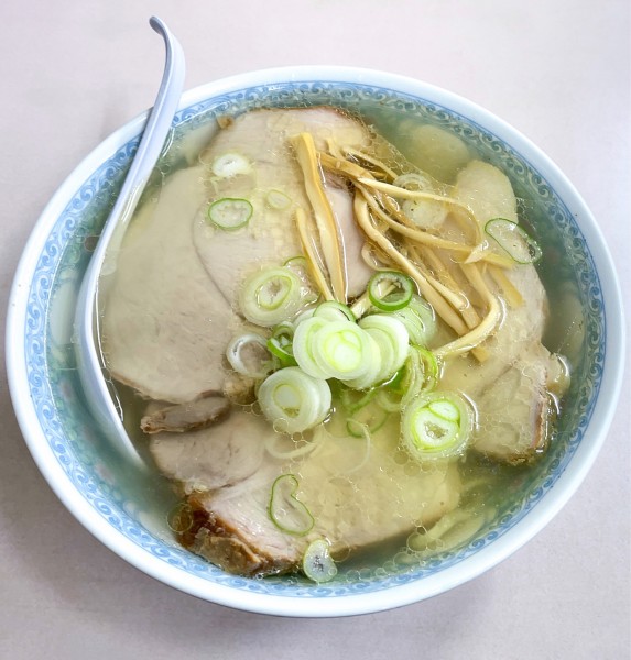 「チャーシューメンしお」@浅草軒の写真