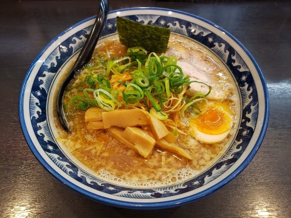「ねぎれんげらーめん」@らーめん食堂 れんげ 岡谷店の写真