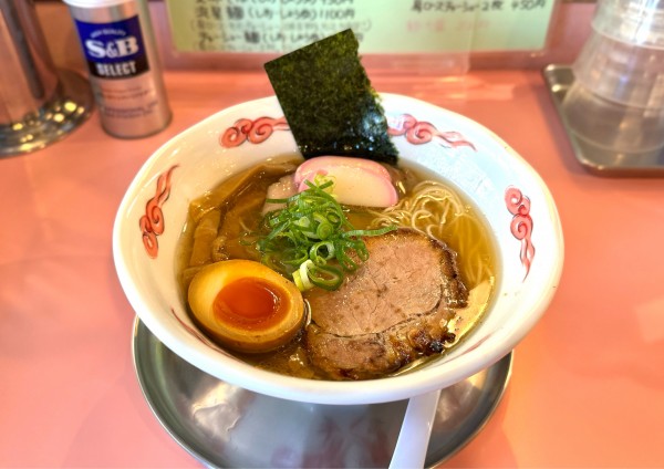 「流星麺（しお）¥1100」@流星軒の写真