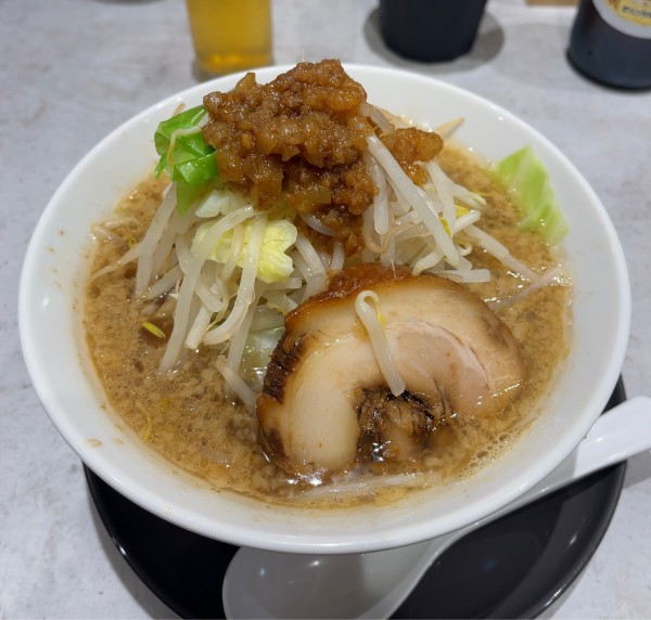 「姫（150g）野菜増し（990円）」@一麺万杯 當の写真