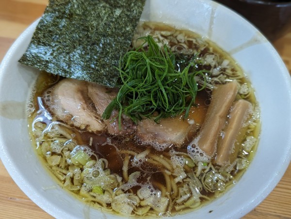 「限定中華そば」@麺屋電龍の写真