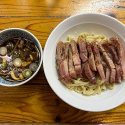 叉焼つけ麺