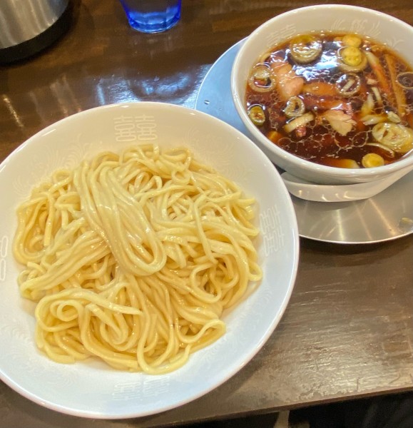「つけ麺¥900 &大盛¥100」@自家製麺 うるちの写真
