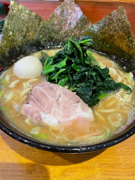 「ラーメン中盛」@横浜家系ラーメン 大将家の写真