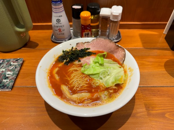 「赤辛ラーメン【2辛】」@麺屋 真心の写真