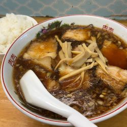 チャーシューメン＋小ライス