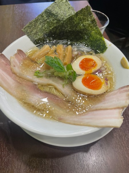 「淡麗特製中華そば」@中華蕎麦はなとみの写真