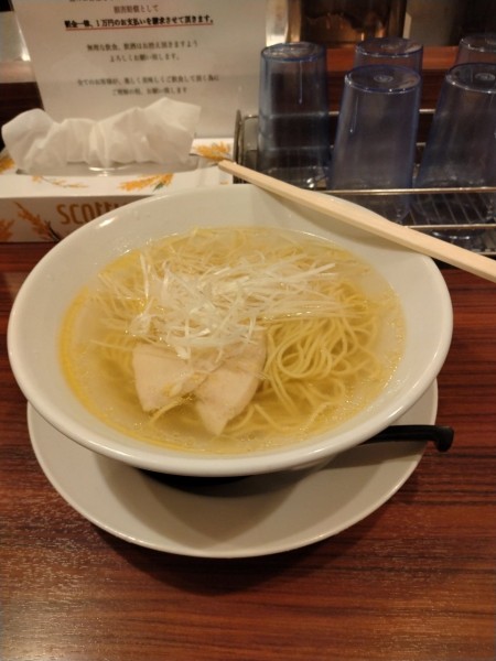 「塩ラーメン」@まるはちラーメンの写真