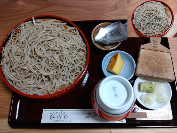 「もり＋大盛（２００円）＝１１５０円　※」@手打蕎麦 深川日吉屋 総本店の写真