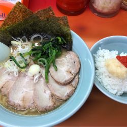 チャーシューメン（並）＋無料小ライス