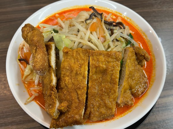 「パイコー旨辛タンメン1130円」@濃魂タンメンかみもりの写真