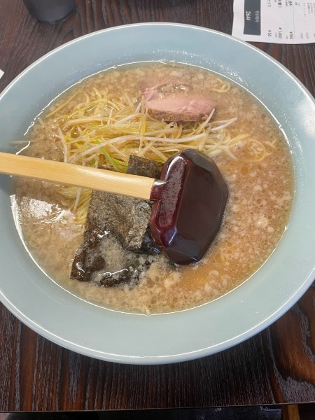 「ネギらーめん 中盛」@ラーメンショップ 川崎水沢店の写真